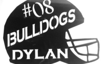Bulldogs Metal Sign