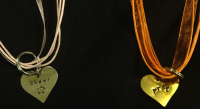Sample Ribbon Necklaces